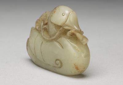 图片[3]-Jade goose, Song to Jin dynasty (960-1234)-China Archive